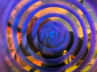 Grotta Sonora Deep Gong 34" / 85cm "Purple Mirror"