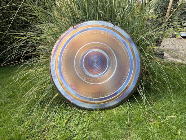 Galaxy WOM Gong 39" / 100cm "Blue-Golden Universe"