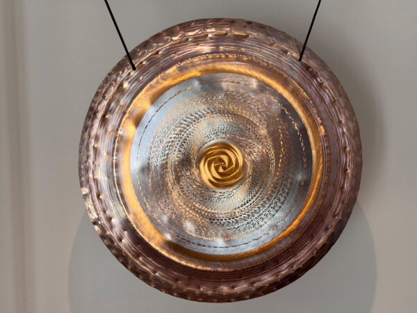 Grotta Sonora Nickel Silver Gong 32" / 80cm "Cosmic Spiral“