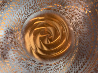 Grotta Sonora Nickel Silver Gong 32" / 80cm "Cosmic Spiral“