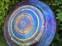 Grotta Sonora Giant Gong 40" / 100cm "Blue Spiral Heart"