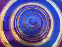 Grotta Sonora Giant Gong 40 " / 100cm "Blue Purple Spiral"