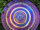 Grotta Sonora Giant Gong 40 " / 100cm "Blue Purple Spiral"