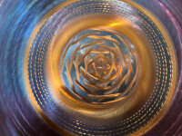Grotta Sonora Hand Gong 19" / 48cm "Blue Golden Swarm"