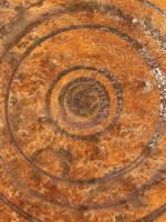 Grotta Sonora Rusty Giant Gong 60" / 150cm "tree rings"